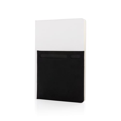 A5 Deluxe notebook with smart pockets