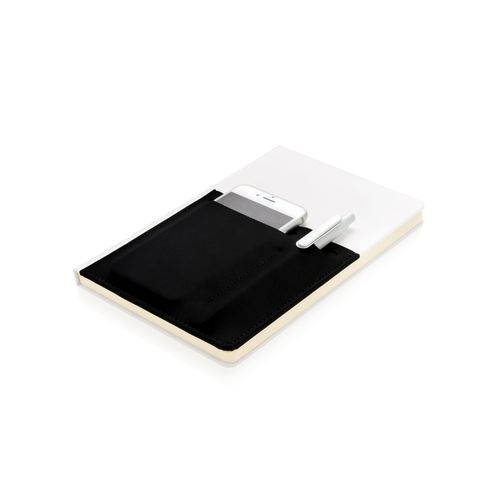 A5 Deluxe notebook with smart pockets