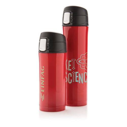 Easy lock vacuum flask