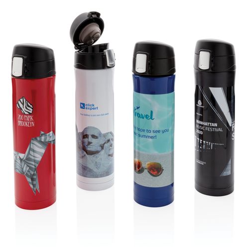 Easy lock vacuum flask