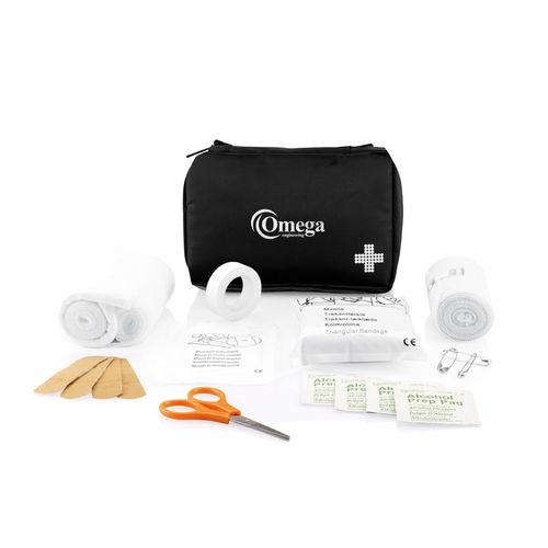 Mail size first aid kit