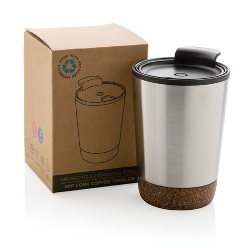 GRS RPP stainless steel cork coffee tumbler