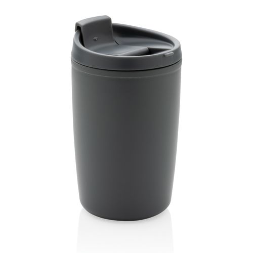 GRS Recycled PP tumbler with flip lid