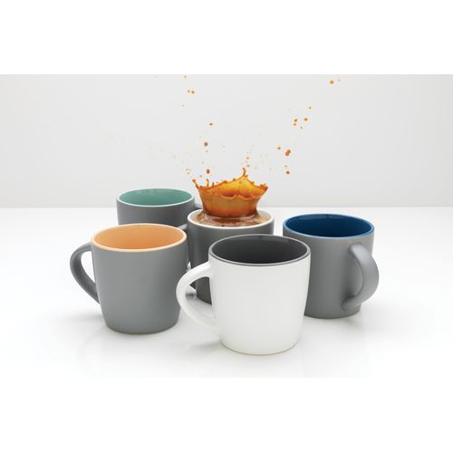 Ceramic mug with coloured inner 300ml