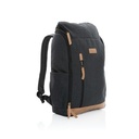 Impact AWARE™ 16 oz. recycled canvas 15" laptop backpack