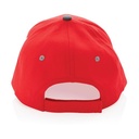 Impact AWARE™ Brushed rcotton 6 panel contrast cap 280gr