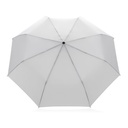 20.5" Impact AWARE™ RPET 190T Pongee bamboo mini umbrella