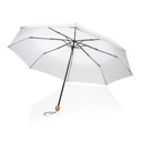 20.5" Impact AWARE™ RPET 190T Pongee bamboo mini umbrella