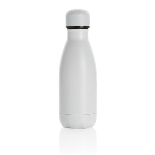 Solid colour vacuum stainless steel bottle 260ml