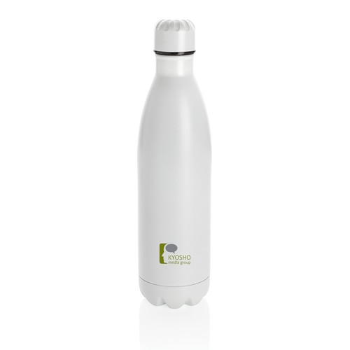 Solid colour vacuum stainless steel bottle 750ml