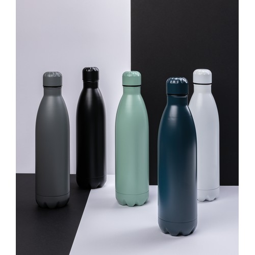 Solid colour vacuum stainless steel bottle 750ml