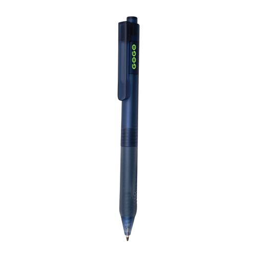 X9 frosted pen with silicone grip