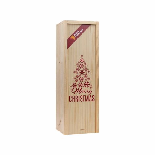 Wooden Champagne Case 400 x 115 x 115 mm (1 bottle)