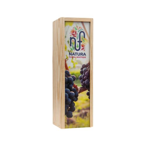 Wooden Wine Case 340 x 90 x 95 mm (1 bottle)