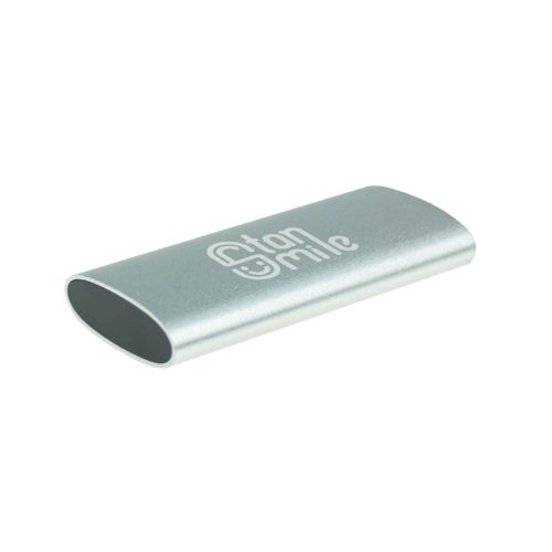 White Lake Compact External SSD Silver, 1TB