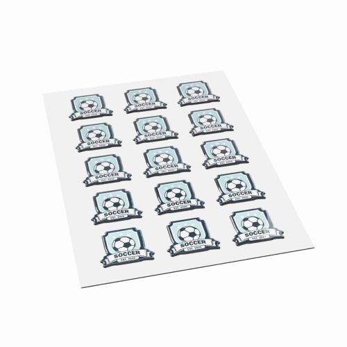 Doming Stickers on A4 sheet