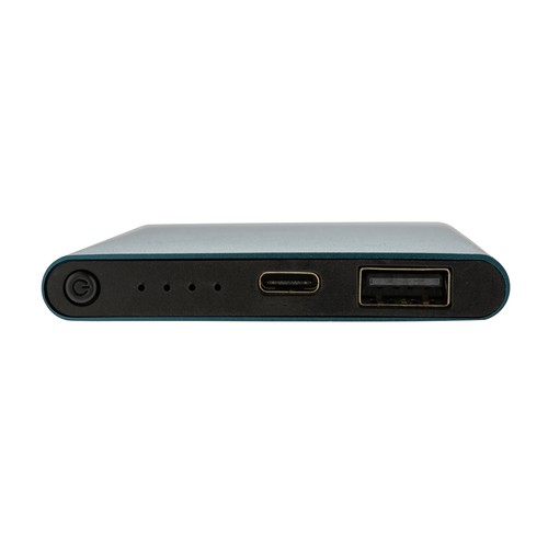 RCS recycled plastic/aluminum 4000 mah powerbank with type C