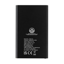 RCS recycled plastic/aluminum 4000 mah powerbank with type C