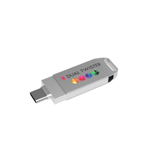 USB Stick Dual Twister-C 3.0, 64 GB Premium