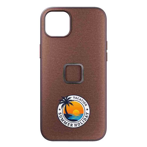 Peak Design Mobile Everyday Fabric Case iPhone 15 Plus Redwood