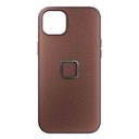 Peak Design Mobile Everyday Fabric Case iPhone 15 Plus Redwood