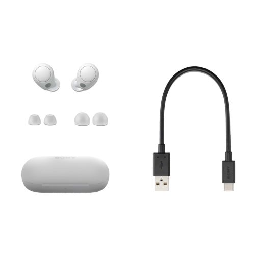 Sony Wireless Earbuds WF-C700N White