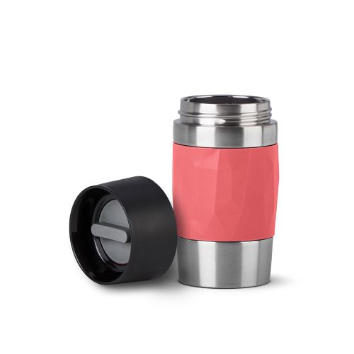 Tefal Travel Mug Compact 0.3L Coral