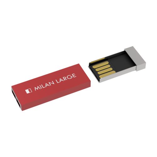 USB Stick Milan Large 3.0 Red, 32 GB Premium