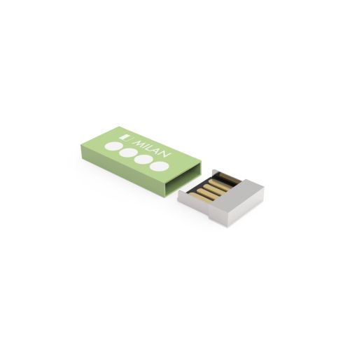 USB Stick Milan 3.0 Lime Green, 128 GB Premium