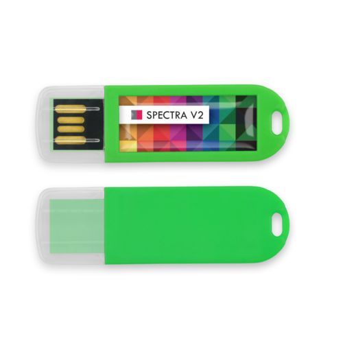 USB Stick Spectra V2 Green, 8 GB Basic