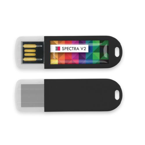 USB Stick Spectra V2 Black, 8 GB Basic