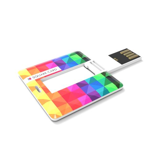 USB Stick Square Card, 2 GB Basic