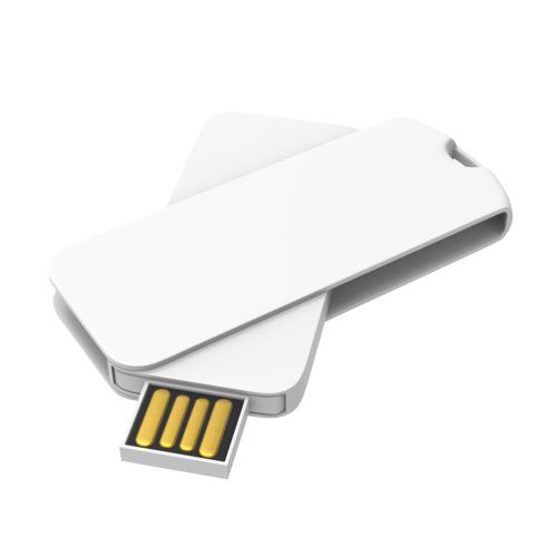 USB Stick Smart Twister Large White, 2 GB Basic