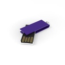 USB Stick Micro Twist Purple, 2 GB Premium