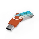 USB Stick Twister Orange, 4 GB Premium