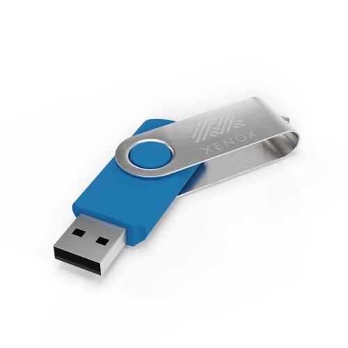 USB Stick Twister Light Blue, 128 GB Premium