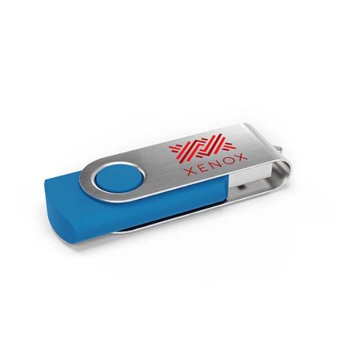 USB Stick Twister Light Blue, 128 GB Premium