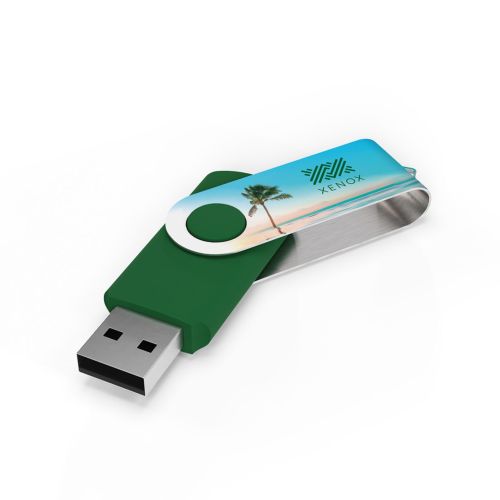 USB Stick Twister Green, 2 GB Premium