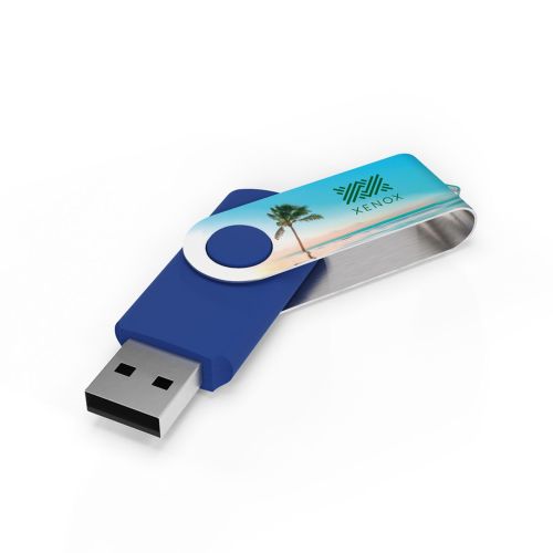 USB Stick Twister Blue, 8 GB Premium