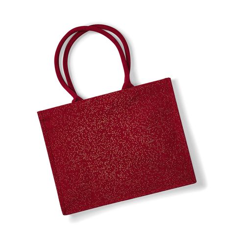 Shimmer Jute Shopper