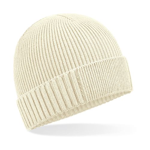 Organic Cotton Engineered Patch Beanie