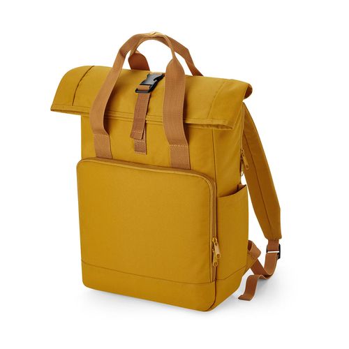 Recycled Twin Handle Roll-Top Laptop Backpack