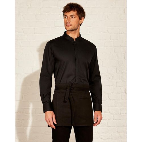 Tailored Fit Mandarin Collar Shirt