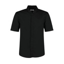 Tailored Fit Mandarin Collar Shirt SSL