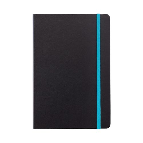 Deluxe hardcover A5 notebook with coloured side