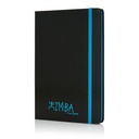 Deluxe hardcover A5 notebook with coloured side