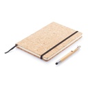 A5 notebook with bamboo pen including stylus