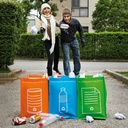 3pcs recycle waste bags