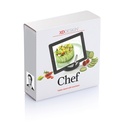 Chef tablet stand with touchpen