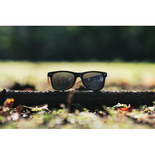 Bamboo and RCS recycled plastic sunglasses